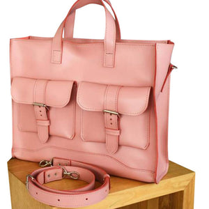 15 inch, 17 inch women Leather laptop bag