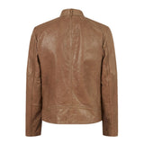 Belfast Brown Leather Jacket