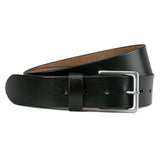 Black Genuine Leather Jeans Belt