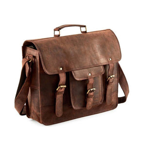 17 inch Handmade Laptop Messenger Bag